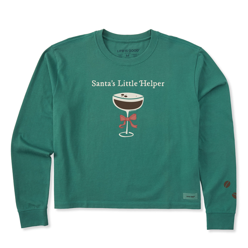 Women's Santas Little Helper Espresso Martini Long Sleeve product image 4