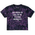 Women's FLYING MONKEY Short Sleeve Crusher Boxy Tie-Dye Tee product image 1