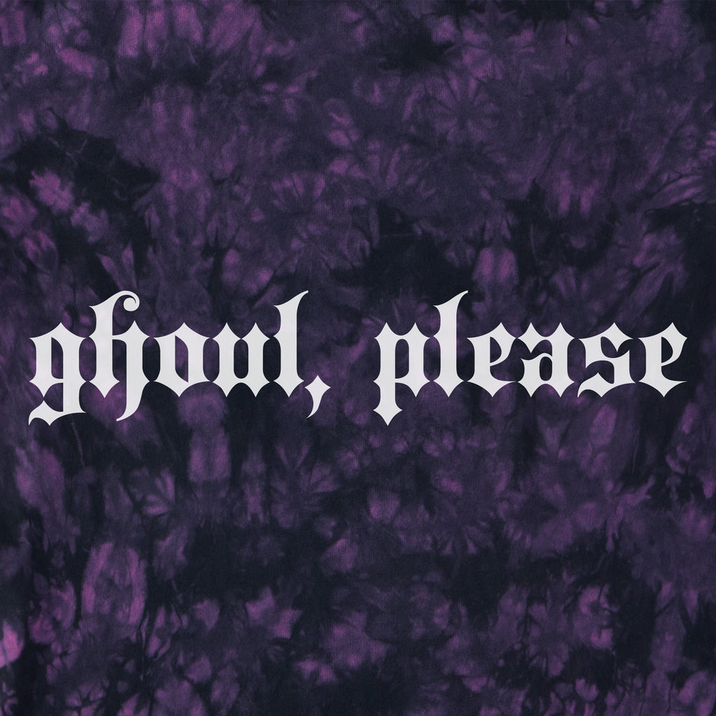 Women's Ghoul, Please Short Sleeve Crusher Boxy Tie-Dye Tee product image 4