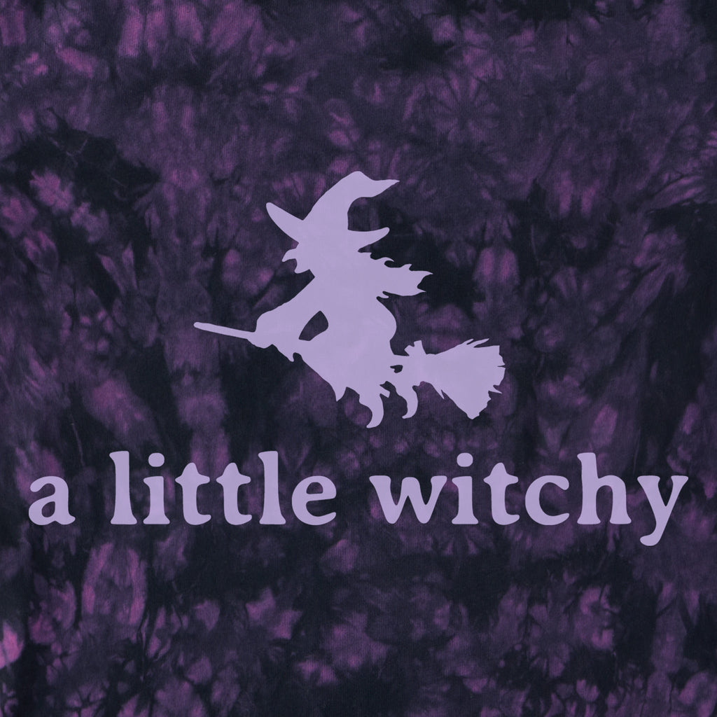 Women's A Little Witchy Short Sleeve Crusher Tie-Dye Tee product image 2