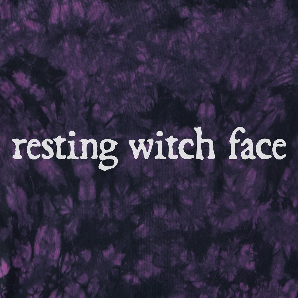 Women's Witch Face Crusher-LITE Shrunken Tie-Dye Tee product image 2