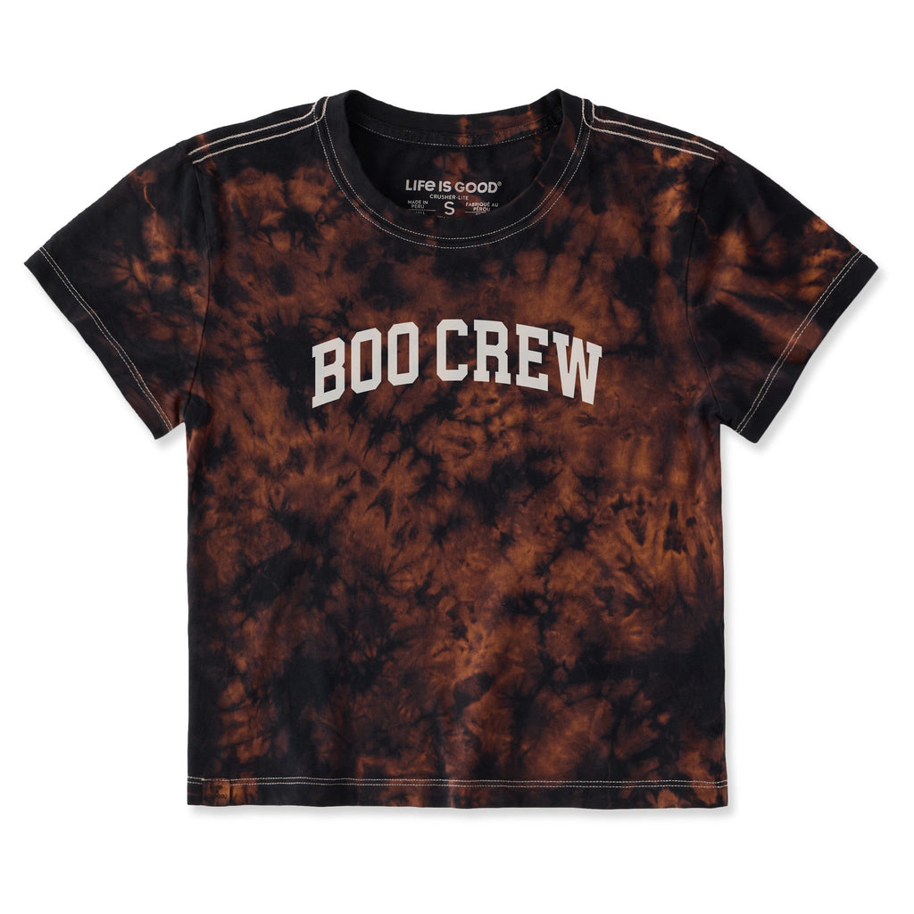Women's Boo Crew Arch Crusher-LITE Shrunken Tie-Dye Tee product image 1