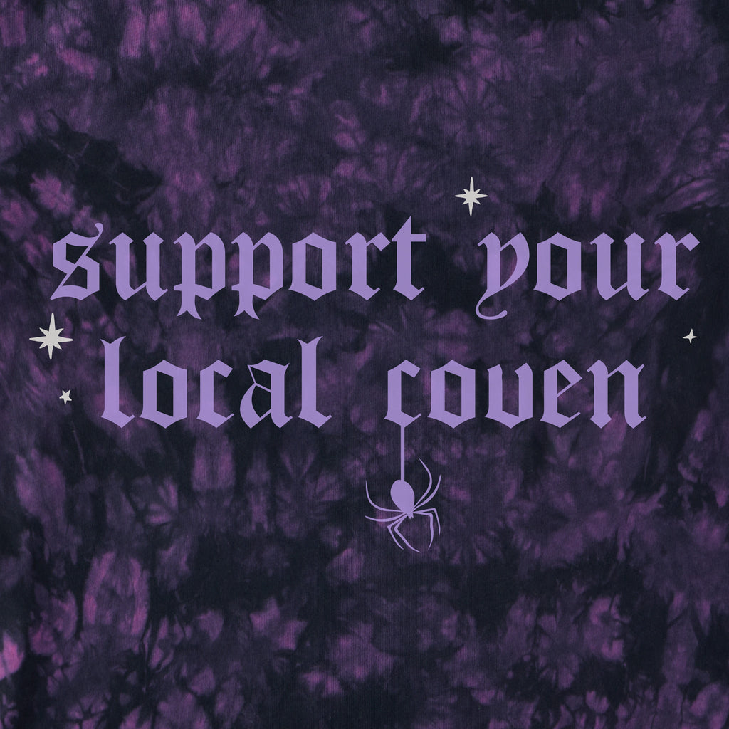 Women's Support Your Local Coven Short Sleeve Crusher product image 2
