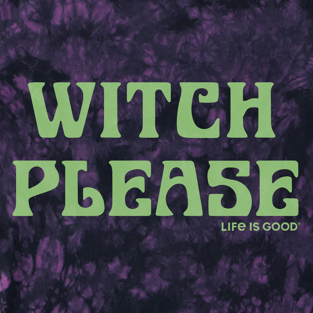 Women's Witch Please Short Sleeve Crusher Tie-Dye Tee product image 4