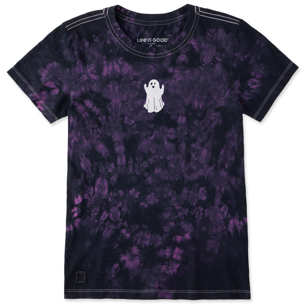 Women's Small Ghost Short Sleeve Crusher Tie-Dye Tee product image 1