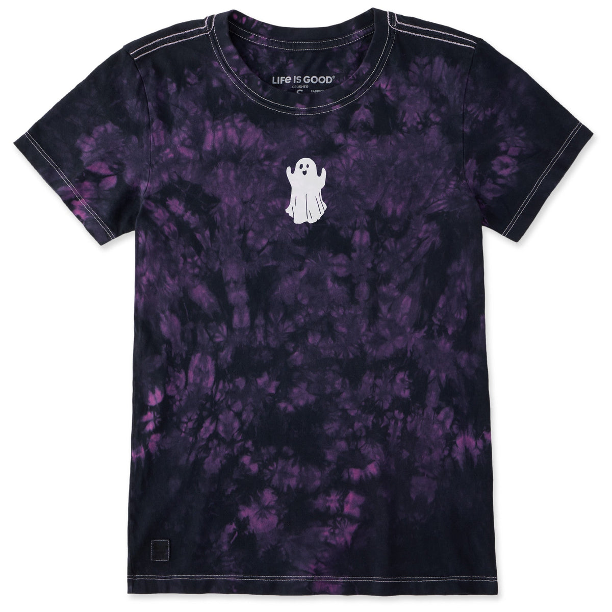 Women's Small Ghost Short Sleeve Crusher Tie-Dye Tee product image 1