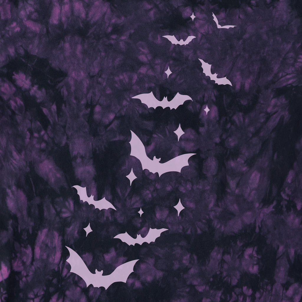 Women's Flying Bats Short Sleeve Crusher Boxy Tie-Dye Tee product image 2