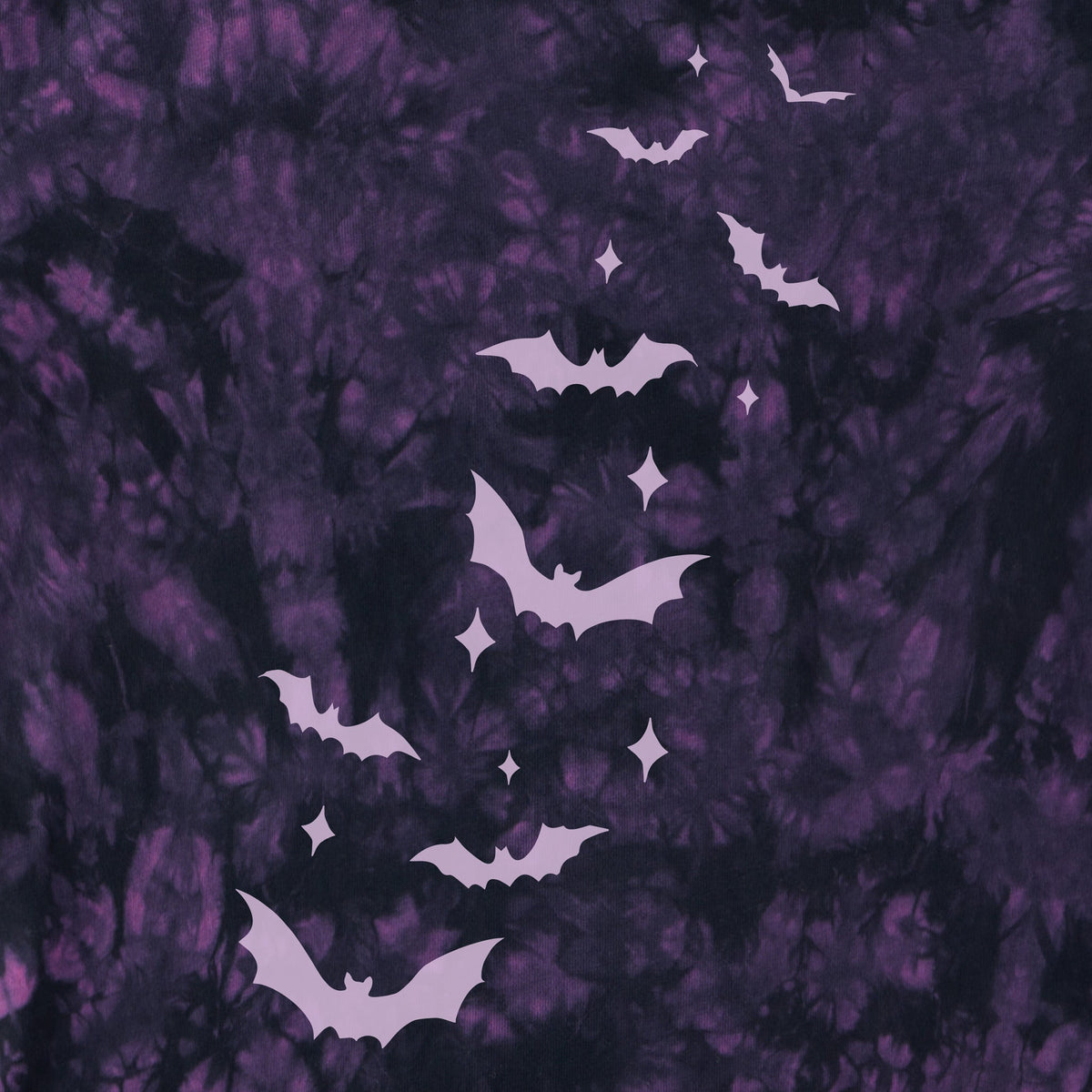 Women's Flying Bats Short Sleeve Crusher Boxy Tie-Dye Tee product image 2