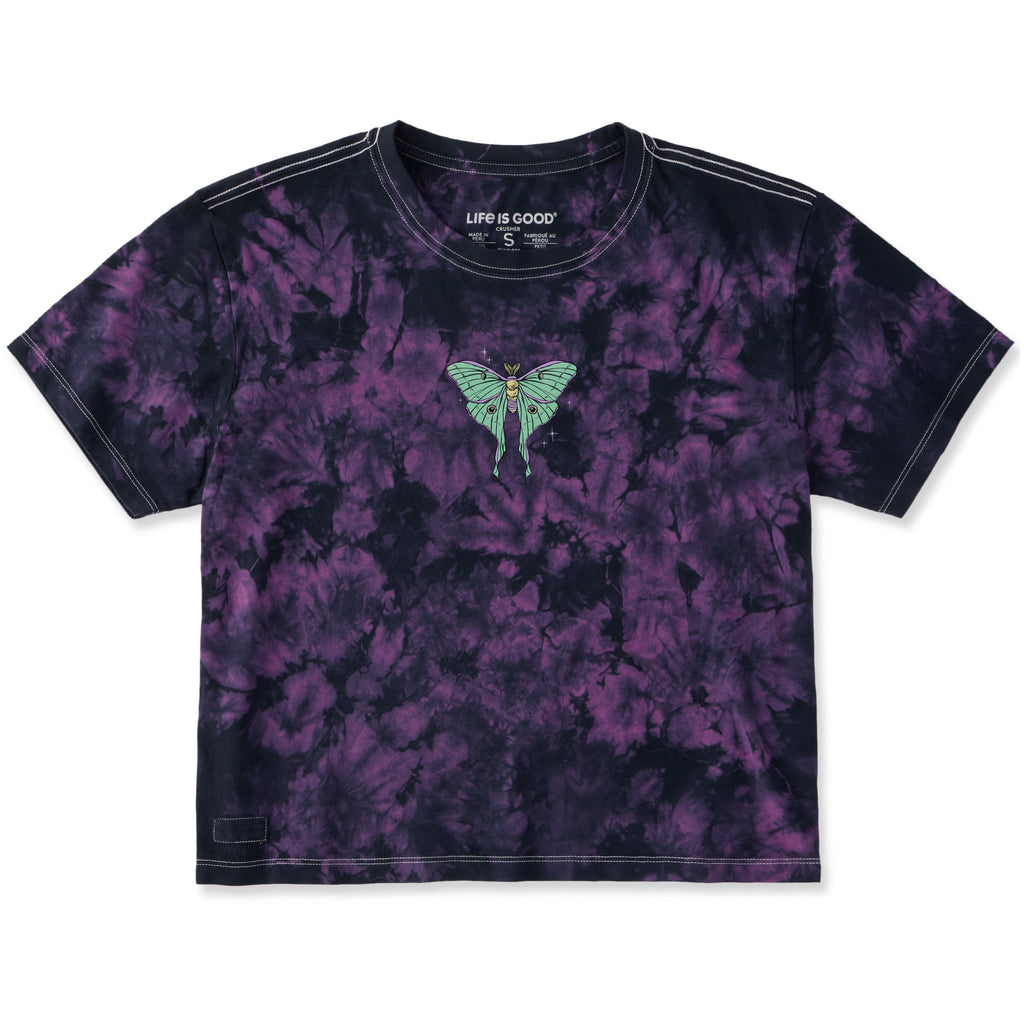 Women's Celestial Luna Moth Short Sleeve Crusher Boxy product image 1