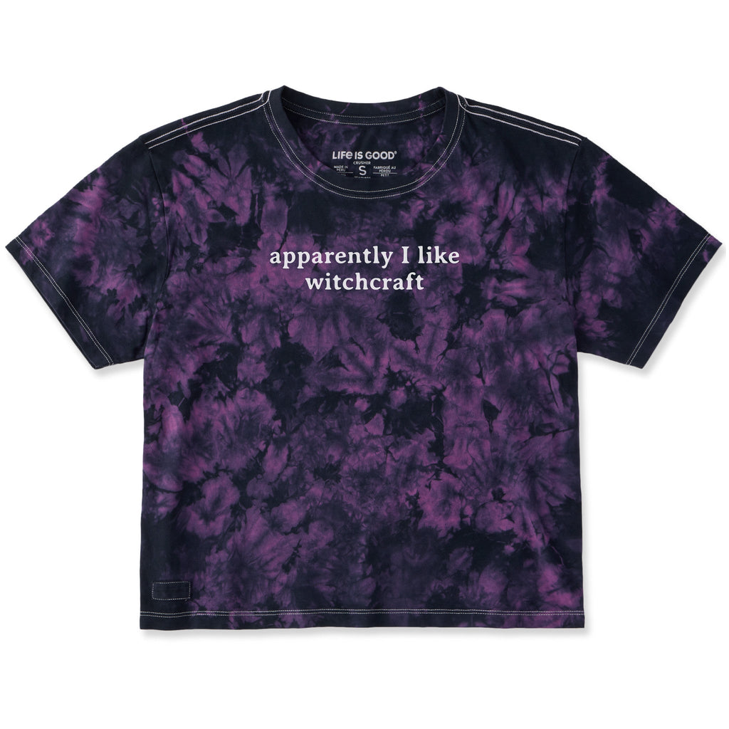 Women's Apparently I Like Witchcraft Short Sleeve Crusher product image 3