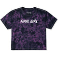 Women's Final Girl Short Sleeve Crusher Boxy Tie-Dye Tee product image 1