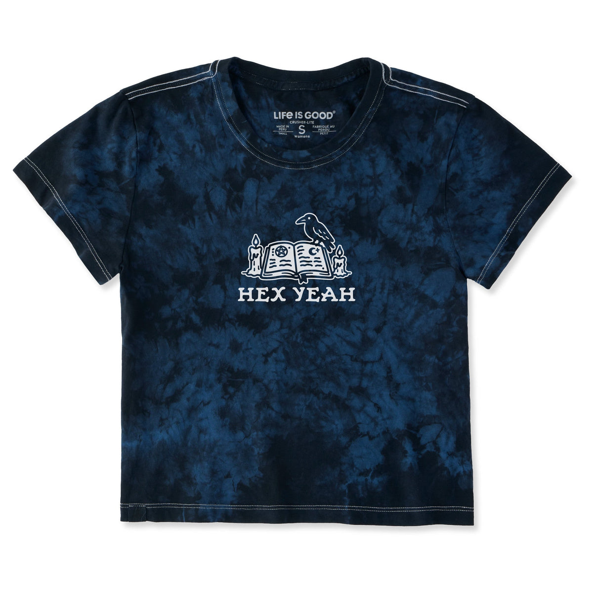 Women's Hex Yeah Crusher-LITE Shrunken Tie-Dye Tee product image 1