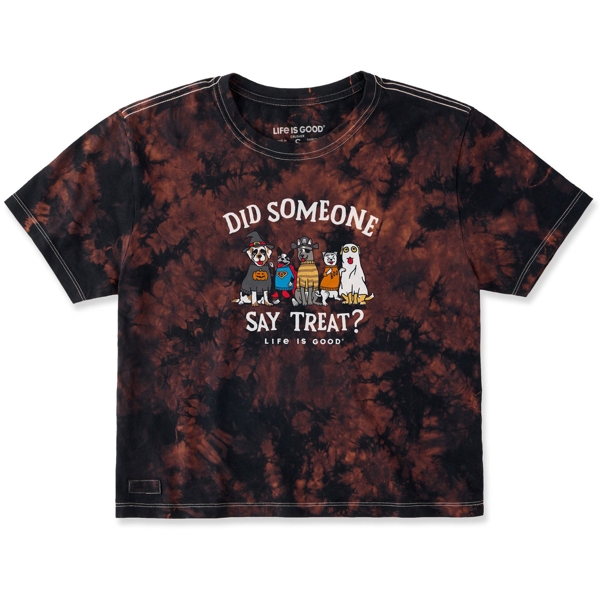 Women's Did Someone Say Treat? Short Sleeve Crusher Boxy product image 1