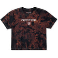Women's Creep It Real Short Sleeve Crusher Boxy Tie-Dye Tee product image 1