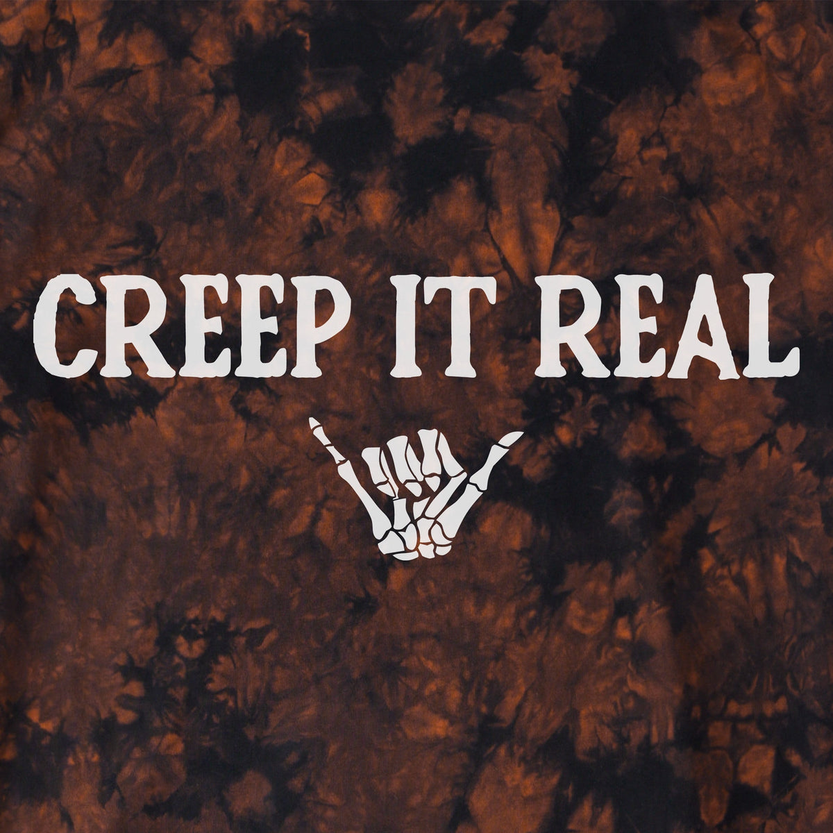 Women's Creep It Real Short Sleeve Crusher Boxy Tie-Dye Tee product image 4