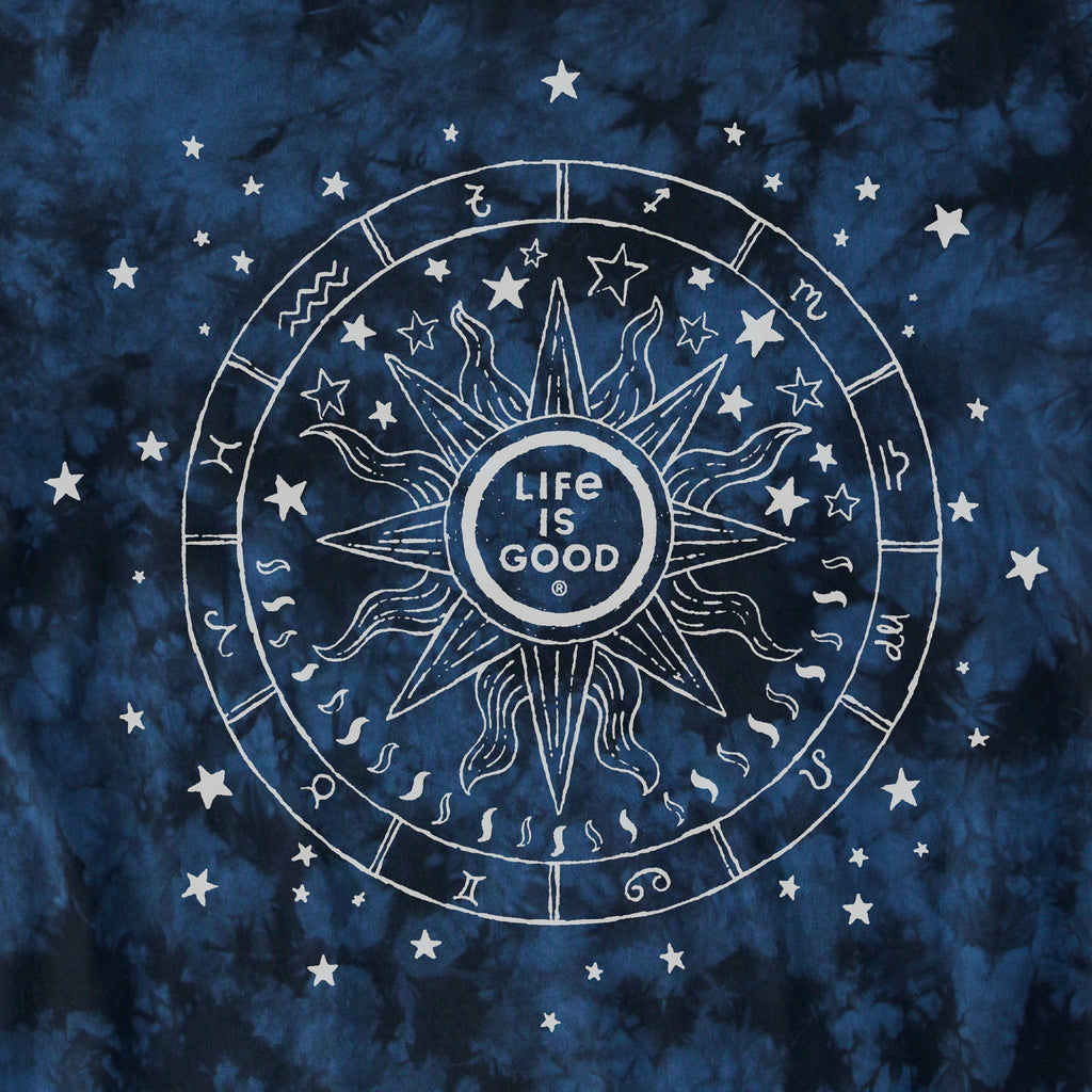 Women's Celestial Coin Short Sleeve Crusher Tie-Dye Tee product image 2