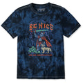 Men's Be Nice or be Destroyed Short Sleeve Crusher Tie-Dye product image 1