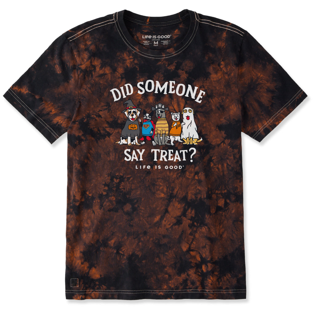 Men's Did Someone Say Treat? Short Sleeve Crusher Tie-Dye product image 1