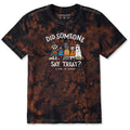 Men's Did Someone Say Treat? Short Sleeve Crusher Tie-Dye product image 1