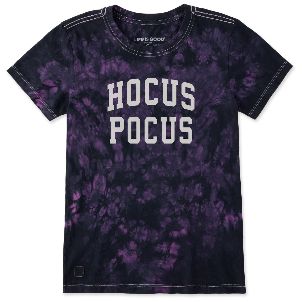 Women's Hocus Pocus Arch Short Sleeve Crusher Tie-Dye Tee product image 1