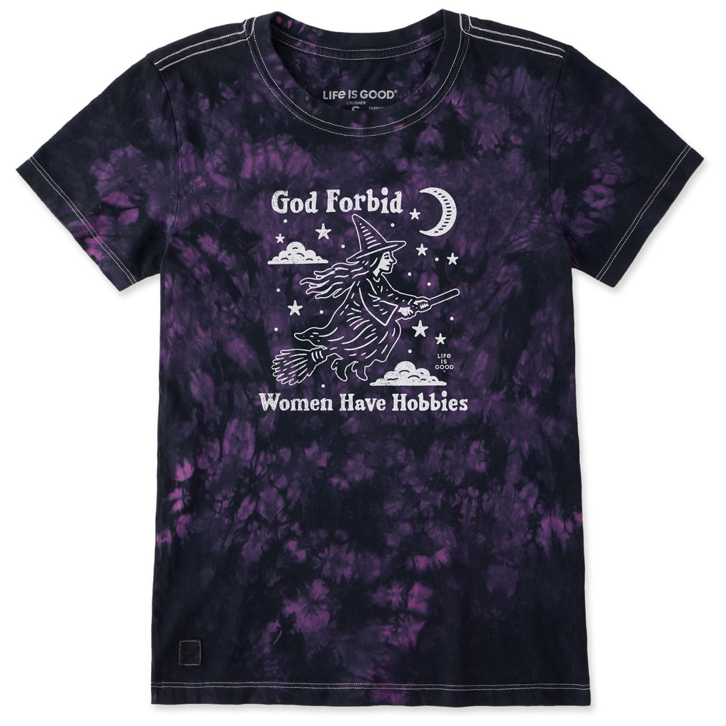 Women's God Forbid Women Have Hobbies Witch Short Sleeve product image 1