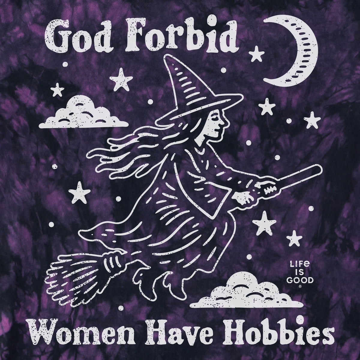 Women's God Forbid Women Have Hobbies Witch Short Sleeve product image 2