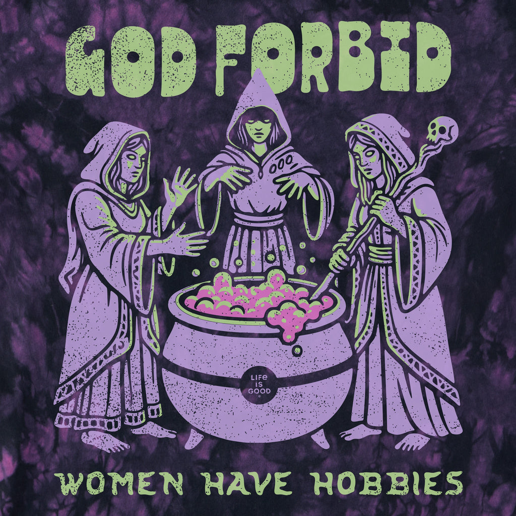 Women's God Forbid Women Have Hobbies Cauldron Short Sleeve product image 2
