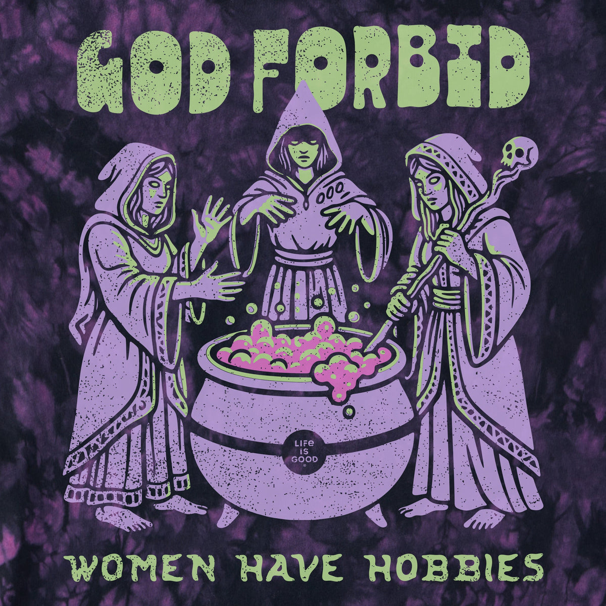 Women's God Forbid Women Have Hobbies Cauldron Short Sleeve product image 2