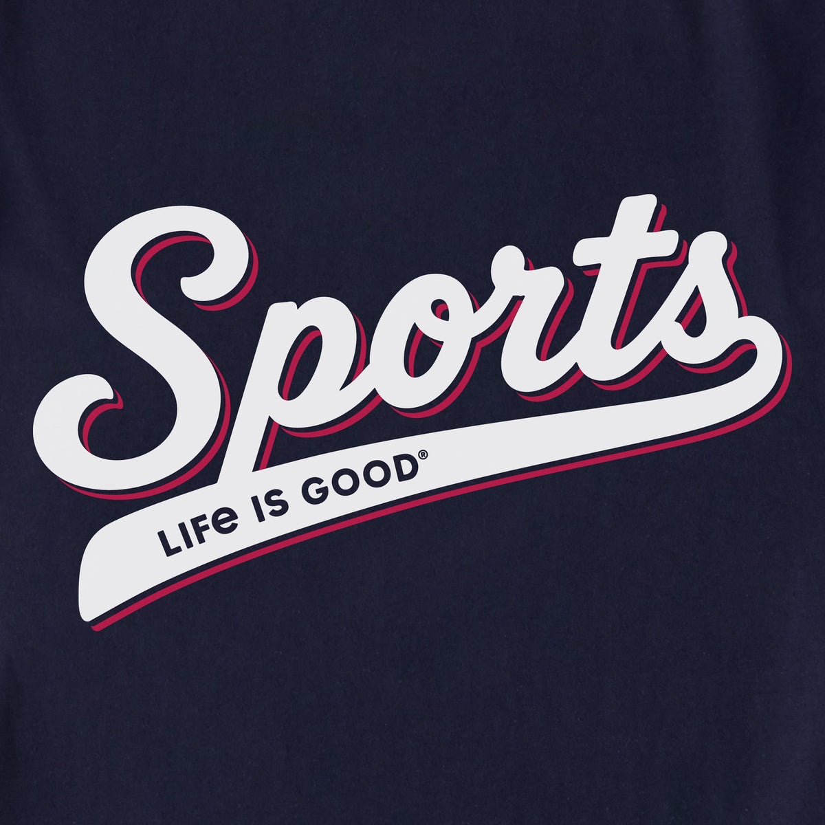 Women's Sports Script Shoulder-Striped Ringer Tee product image 2