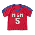 Women's High 5 Shoulder-Striped Ringer Tee product image 1