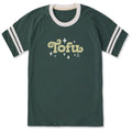 Unisex Fancy Tofu Sleeve-Striped Tee product image 1