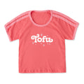 Women's Fancy Tofu Shoulder-Striped Ringer Tee product image 1