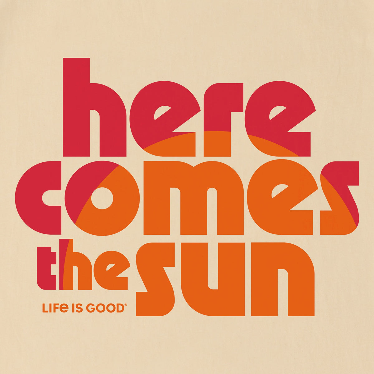 Unisex Here Comes the Sun Throwback Sleeve-Striped Tee product image 4