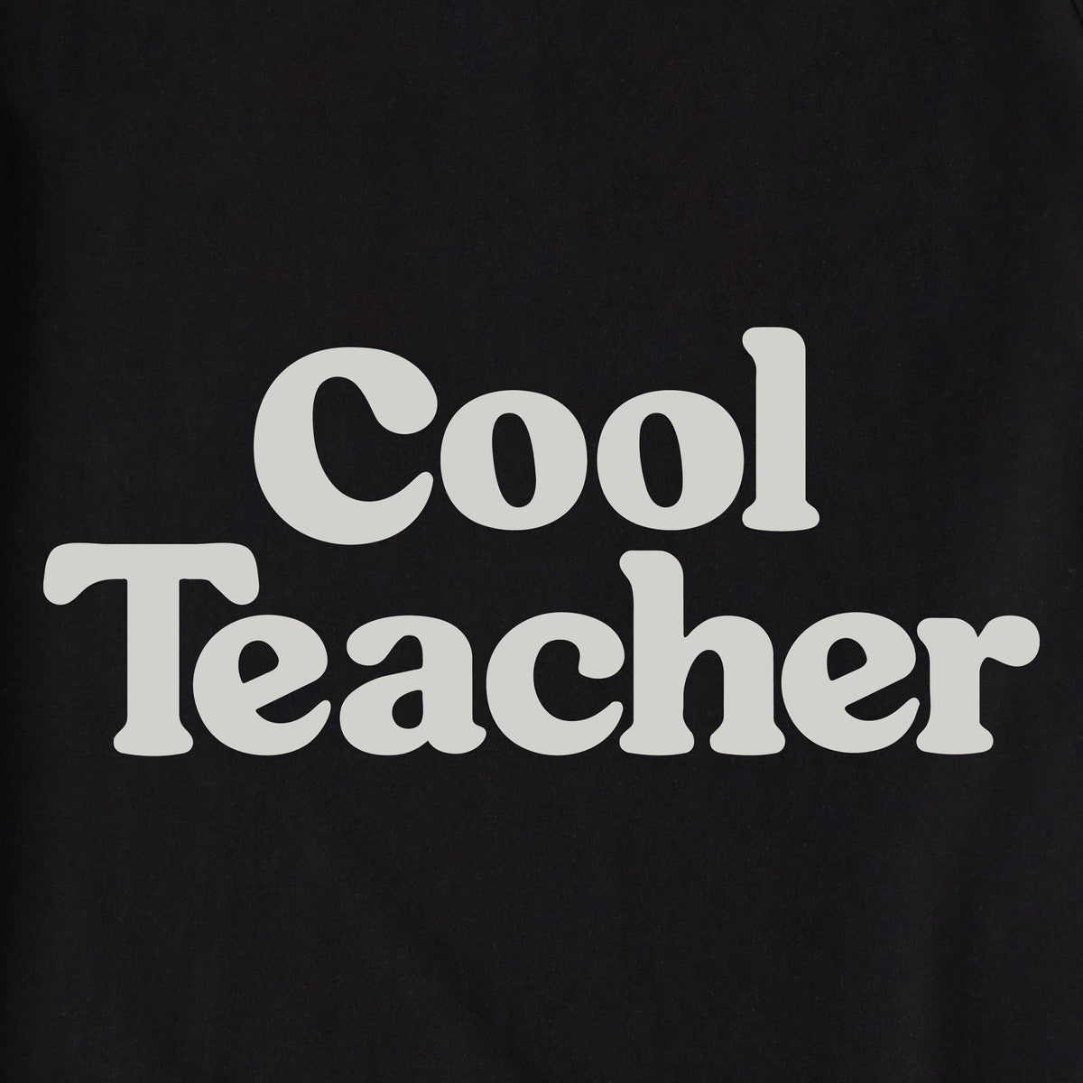 Unisex One Cool Teacher Shoulder-Striped Ringer Tee product image 2