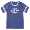 Unisex Make Every Day Count Script Sleeve-Striped Tee product image 1
