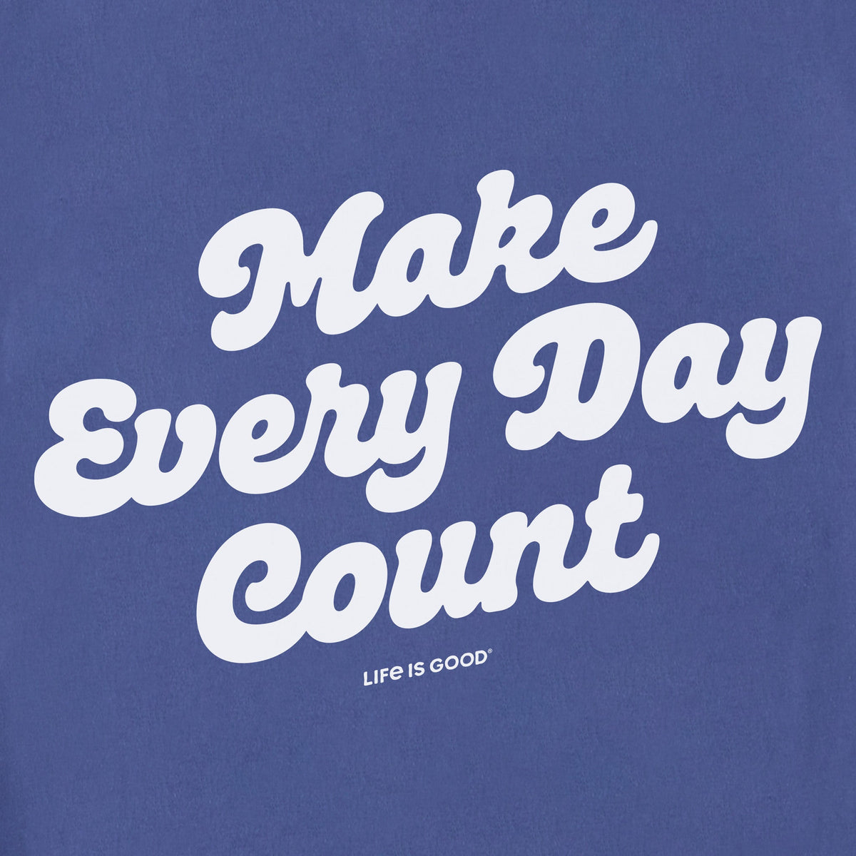 Unisex Make Every Day Count Script Sleeve-Striped Tee product image 2