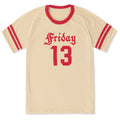 Unisex Friday 13 Sleeve-Striped Tee product image 1