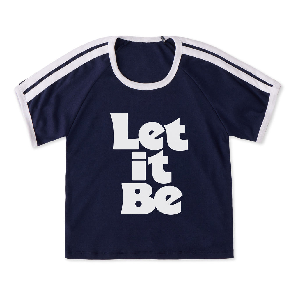 Women's Let it Be Stack Shoulder-Striped Ringer Tee product image 1
