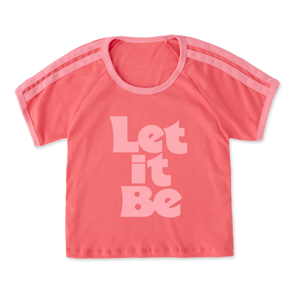 Women's Let it Be Stack Shoulder-Striped Ringer Tee product image 7