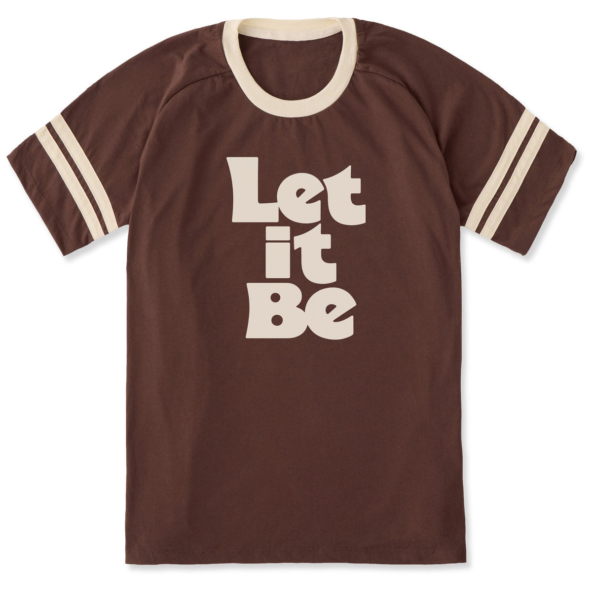 Unisex Let it Be Stack Sleeve-Striped Tee product image 3