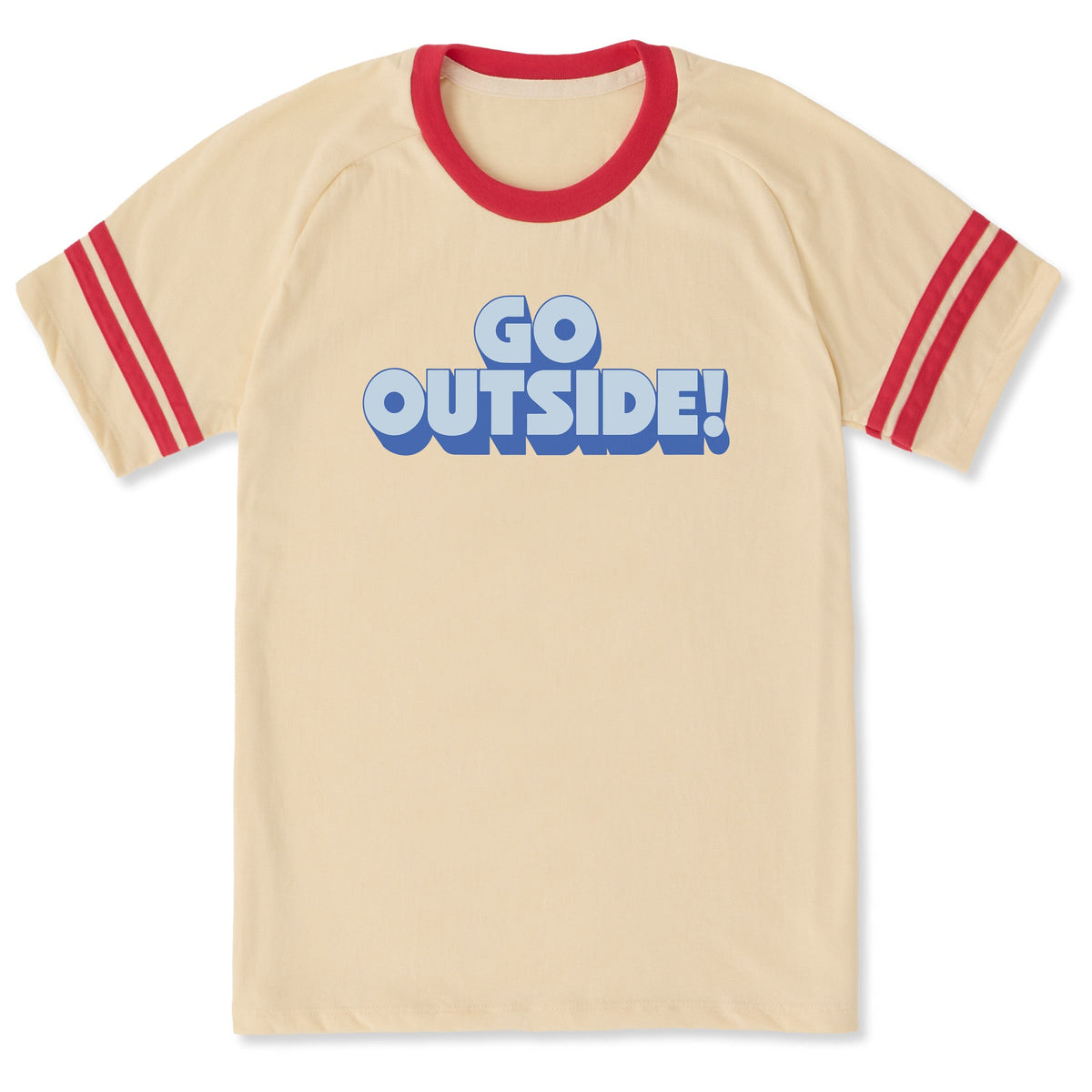 Unisex Go Outside Stack Sleeve-Striped Tee product image 5