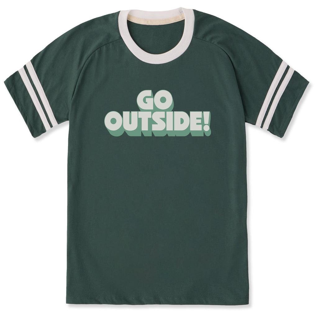 Unisex Go Outside Stack Sleeve-Striped Tee product image 3