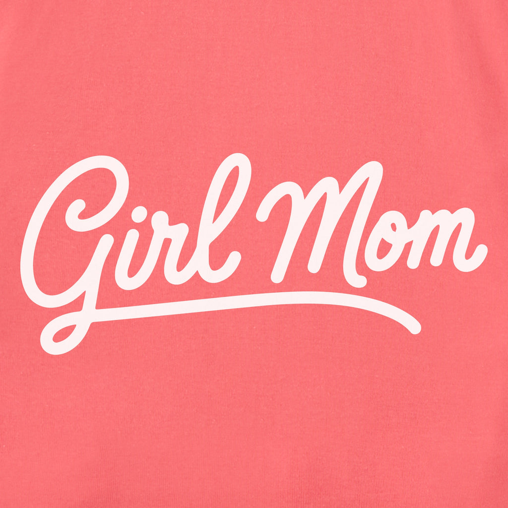 Women's Girl Mom Script Shoulder-Striped Ringer Tee product image 10