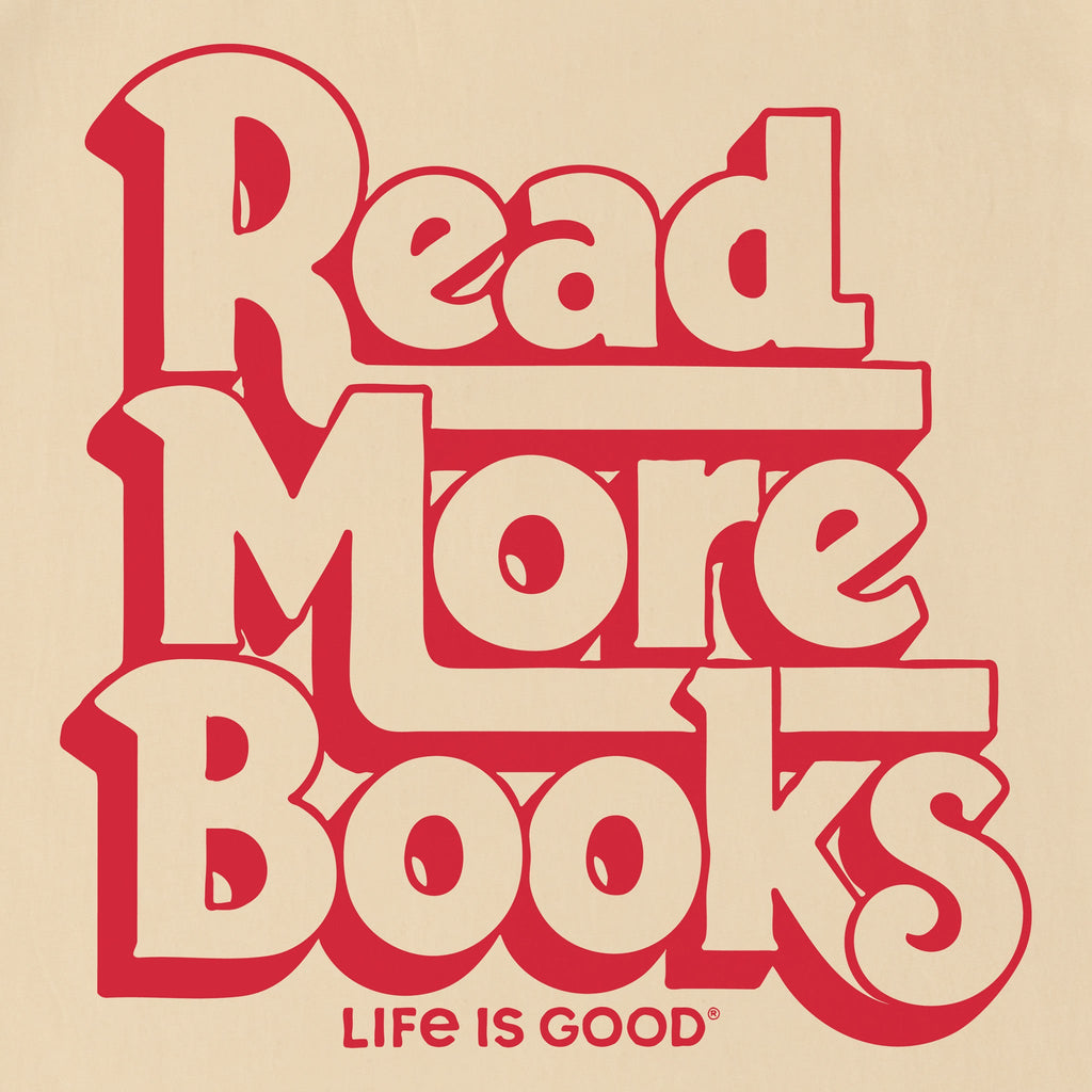 Unisex Read Even More Books Sleeve-Striped Tee product image 6
