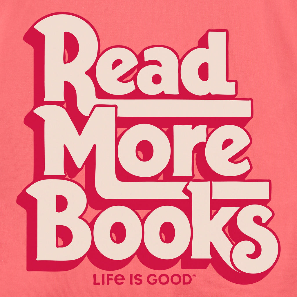 Women's Read Even More Books Shoulder-Striped Ringer Tee product image 12