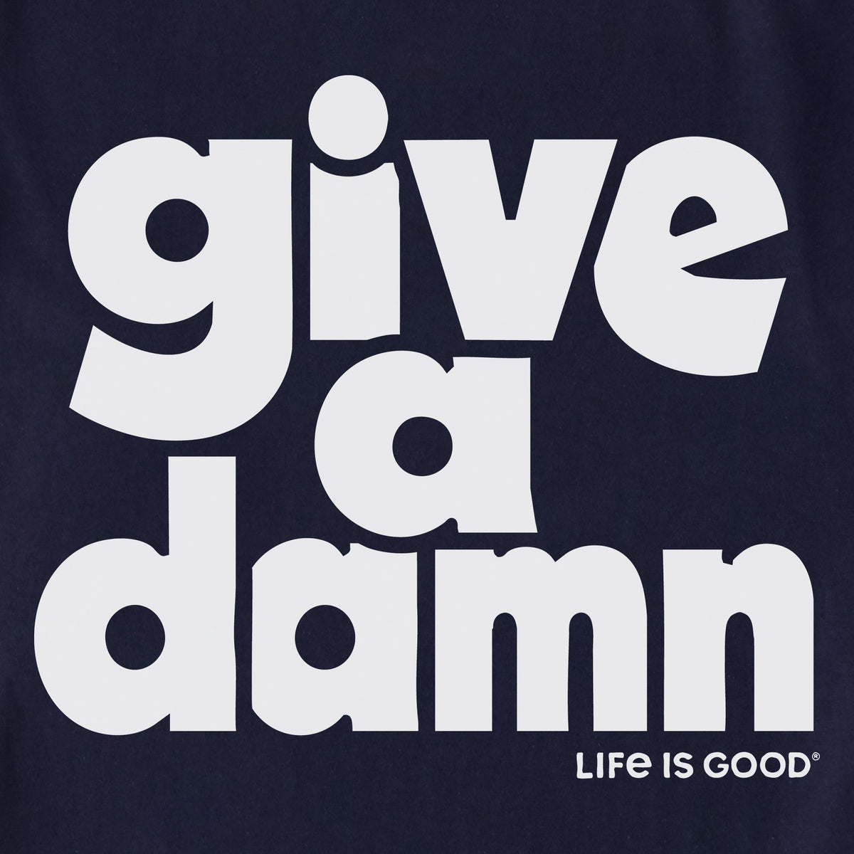 Women's Give a Damn Stack Shoulder-Striped Ringer Tee product image 2
