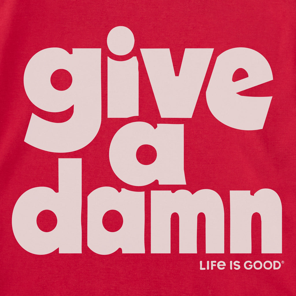 Women's Give a Damn Stack Shoulder-Striped Ringer Tee product image 12
