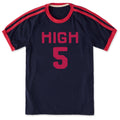 Unisex High 5 Shoulder-Striped Ringer Tee product image 1