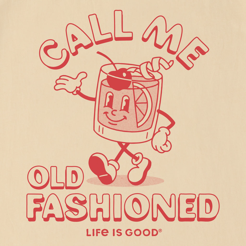 Unisex Call Me Old Fashioned Mascot Sleeve-Striped Tee product image 2