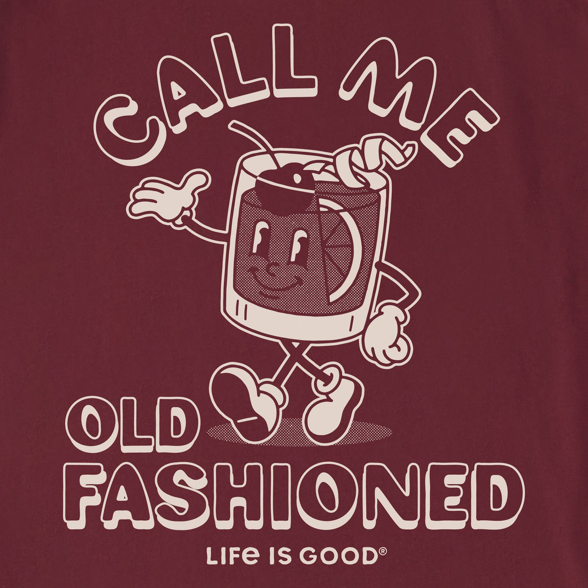 Unisex Call Me Old Fashioned Mascot Sleeve-Striped Tee product image 4